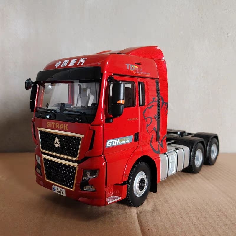 Mô hình xe đầu kéo Howo G7H hợp kim 1:24