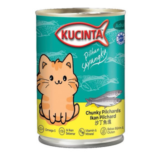 Pate mèo Pate Kucinta lon 400g siêu thịt cá by Snappy tom