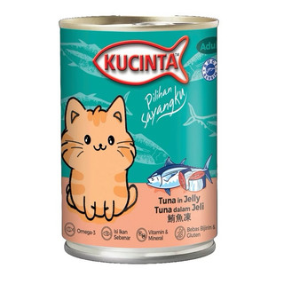 Pate mèo Pate Kucinta lon 400g siêu thịt cá by Snappy tom