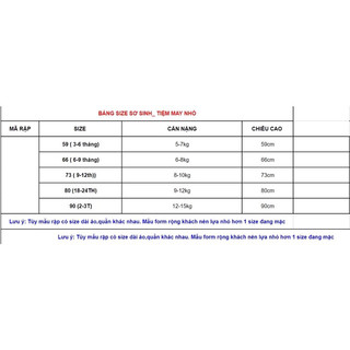 SS69_ Rập giấy may body cổ sen sơ sinh