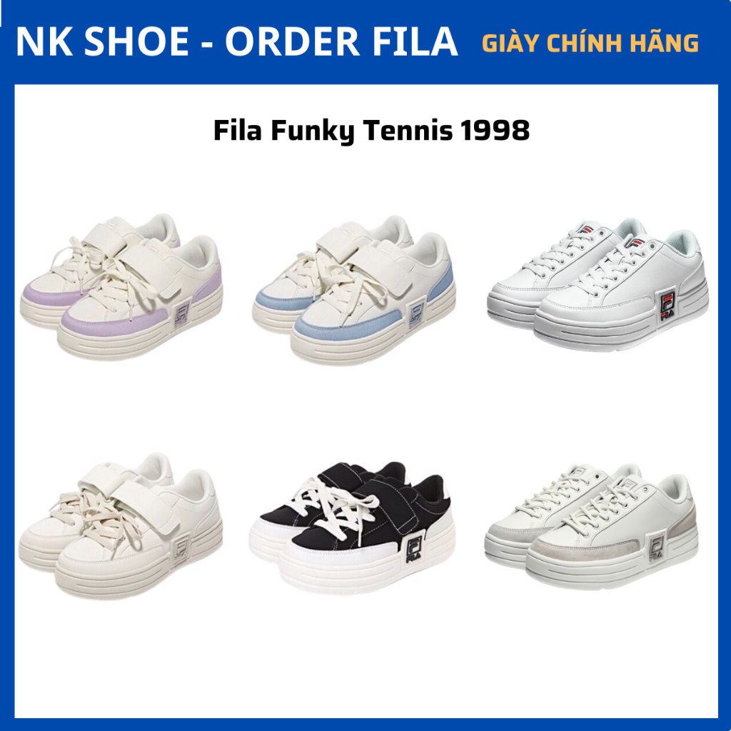 (Đủ bill) Giày FILA Funky Tennis 1998 Chính Hãng - Sneaker Thể Thao Nam Nữ