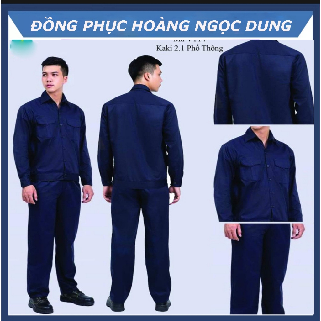 QUẦN ÁO BẢO HỘ LAO ĐỘNG VẢI KAKI 2/1, ĐỒ BẢO HỘ LAO ĐỘNG, QUẦN ÁO ĐỒNG PHỤC BẢO HỘ LAO ĐỘNG (MÀU TÍM THAN)