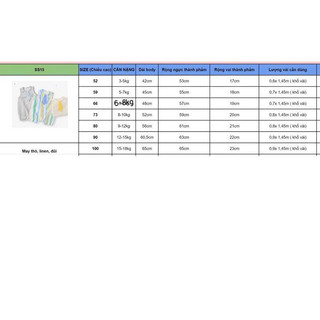 SS15_Rập giấy may body sơ sinh