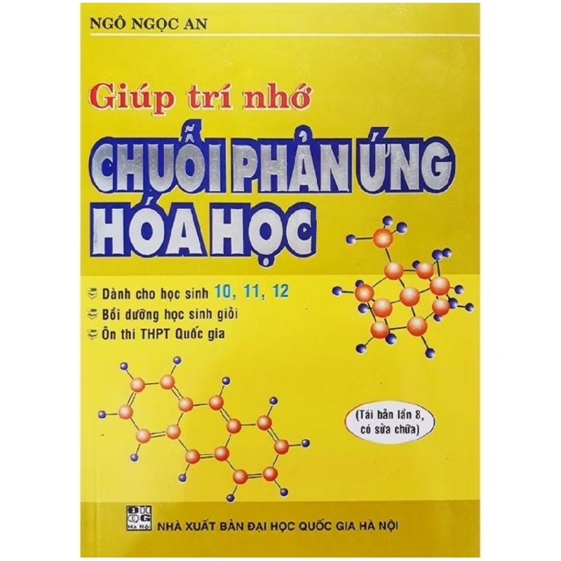 Sách Giúp Trí Nhớ Chuỗi Phản Ứng Hóa Học