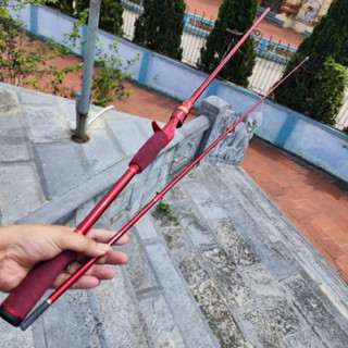 Cần Câu  lure Cao Cấp Daiwa nội địa Huyết Long ngọn 2,2ly siêu khỏe - đầu Pu chống xoắn cao cấp - giá siêu rẻ