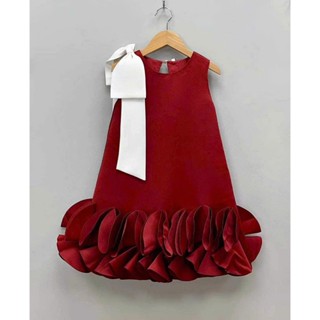  Đầm suông phối nơ vai cho mẹ và bé gái  đầm dự tiệc  đi chơi  đồ cặp mẹ và bé gái 