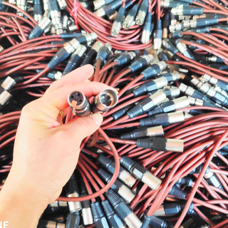 Dây CANON đực cái - cáp âm thanh dây tín hiệu canon ra canon loại đẹp có bọc nhiễu chịu lực