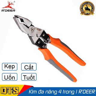 Kìm điện đa năng cao cấp 4 trong 1 r'deer 118-129 9inch/225mm