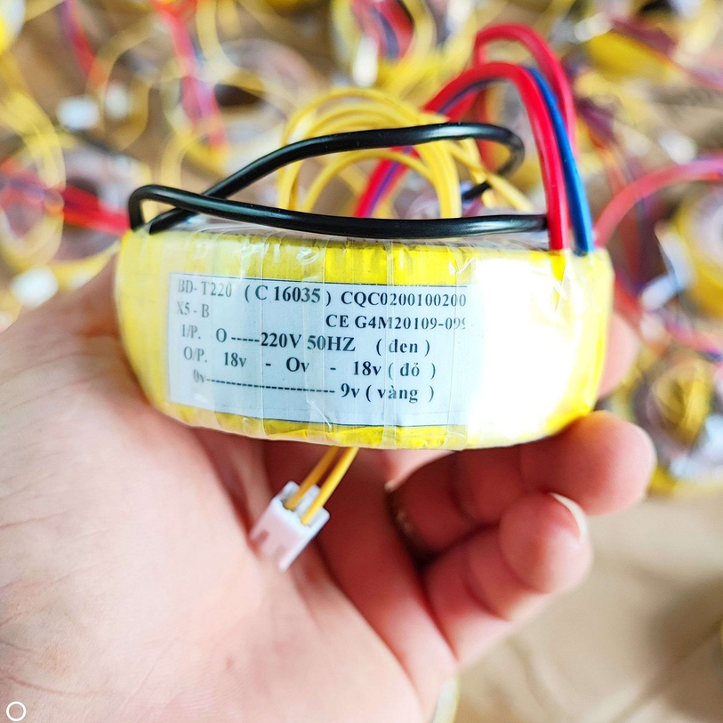 biến áp Nguồn xuyến vang số x5 , x6 , x3 , x8 - biến áp xuyến vang số x3 x5 x6 x8 - biến áp xuyến - 