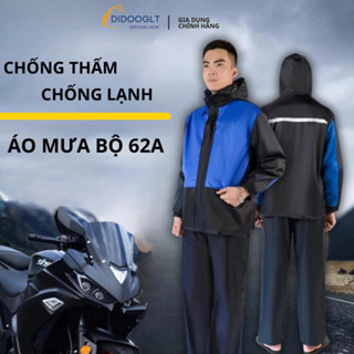 Áo Mưa Bộ Người Lớn Thời Trang Làm Bằng Chất Liệu Vải Dù Chống Thấm Nước (DIDOOGLT)