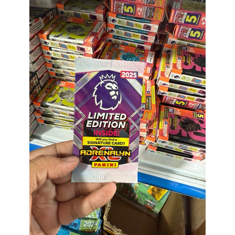 [ Panini Limited Pack 2025 ] Pack Limited Panini Adrenalyn Permier League 2024/25 2025 Gói Limited C