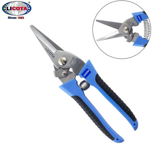 Kéo cắt cành, kéo tỉa dăm mỏ nhọn thép 420J2 Licota 8 inch/200mm