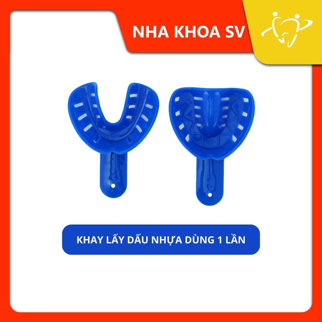 [Giá rẻ nhất] KHAY LẤY DẤU NHỰA DÙNG 1 LẦN| KHAY LẤY DẤU IMPLANT