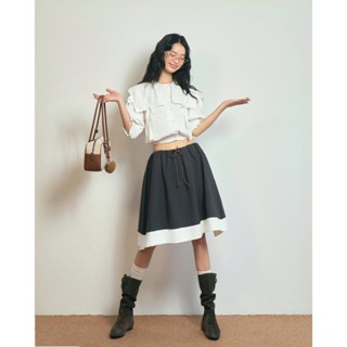  Magic Monday Skirt - Remmus | Chân váy ngang gối form chữ A cho nữ 