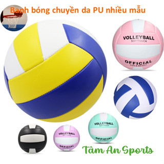 Bóng chuyền da PVC/ PU size 5 banh bóng chuyền chuẩn thi đấu- Thể thao Tâm An