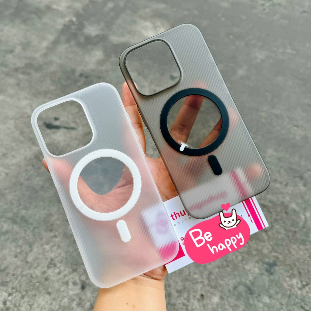 Ốp lưng nhám siêu mỏng iPhone 15 Pro Max - iPhone 15 Pro - iPhone 15 Plus - iPhone 15 - iPhone 16 Pr