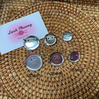 Ghim Gài Áo Sắt Handmade (10 cái)