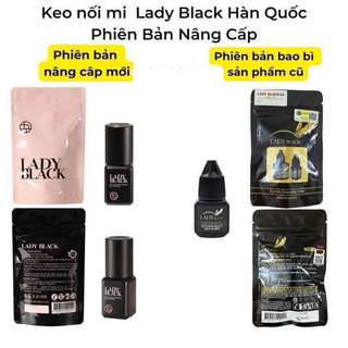 Keo nối mi Lady black