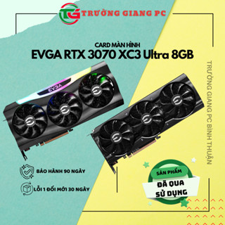 VGA VGA CARD MÀN HÌNH EVGA RTX 3070 XC3 Ultra 8GB - 2ND BẢO HÀNH 90 NGÀY