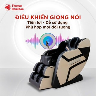 Ghế massage trị liệu toàn thân Thomas Hamilton DG500 - Công nghệ con lăn 3D nhiệt hồng ngoại Hàn Quốc