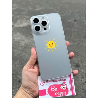 Ốp lưng nhám siêu mỏng iPhone 15 pro max - iPhone 15 pro - iPhone 15 plus - iPhone 15 -  iPhone 14 pro max - 14 pro