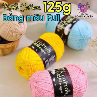 Len Milk Cotton 125g chính hãng