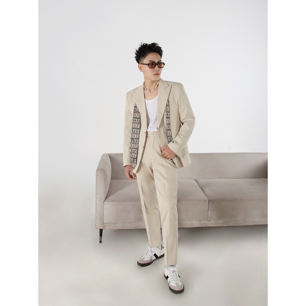 SET BLAZER NAM SANG TRỌNG - DÁNG CƠ BẢN - Style by EDEN.