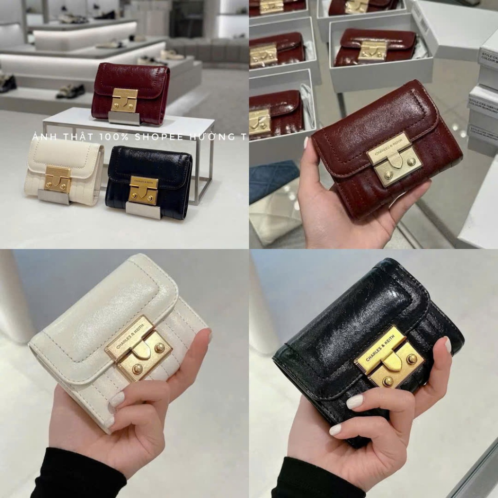 Ví Xê Ca khóa vuông mini có hộp