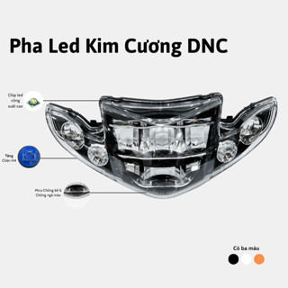 Choá Đèn 2 Tầng Sirius Hello 50/110cc [Tặng Chân H4]