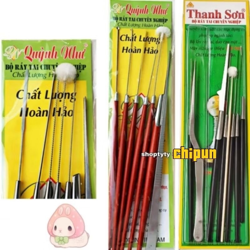 Bộ Ráy Tai Làm Sạch Tai