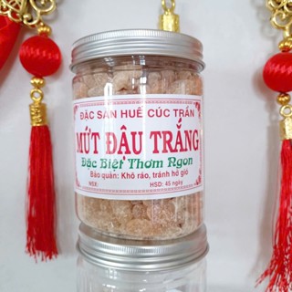 Mứt đậu trắng ít đường nhà làm thơm bùi, trắng trong, mềm 500g - CTB610