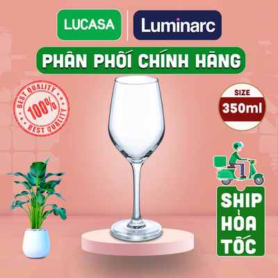 Ly Rượu Vang Thủy Tinh Luminarc Maine 350ml - L4226 | Phân Phối Chính Hãng