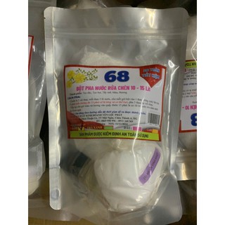  BỘT PHA NƯỚC RỬA CHÉN   68  10 Lít HƯƠNG  TRÀ XANH  - nhãn đỏ 