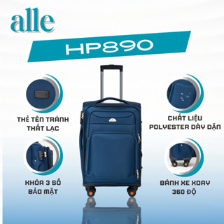 Vali Hùng Phát chính hãng vải Polyester cao cấp size 20,24,28 chống trầy xước, chống nước