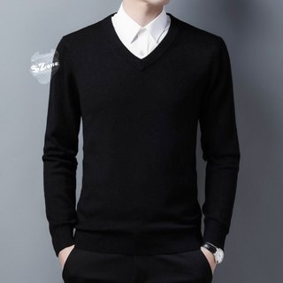 Áo Len Nam Quảng Châu Cổ Tim - Có Big size