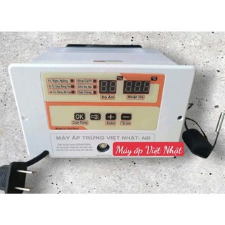 Máy Ấp Trứng Việt Nhật Cao Cấp Và Khay Đảo Trứng Tự Động 60 Trứng