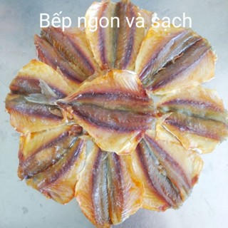 Khô cá chỉ vàng Phan Thiết loại đặc biệt Bếp ngon và sạch, sạch xương, dày thịt, vừa vị (500g)