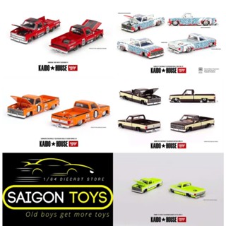 Saigontoys - MiniGT Kaido House Chevrolet Silverado KAIDO WORKS nhiều mẫu -Xe mô hình tỷ lệ 1:64 hãng Mini GT