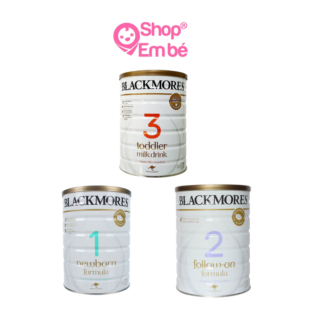Sữa BLACKMORES Úc số 1 2 3 Sữa Bột Công Thức 900g