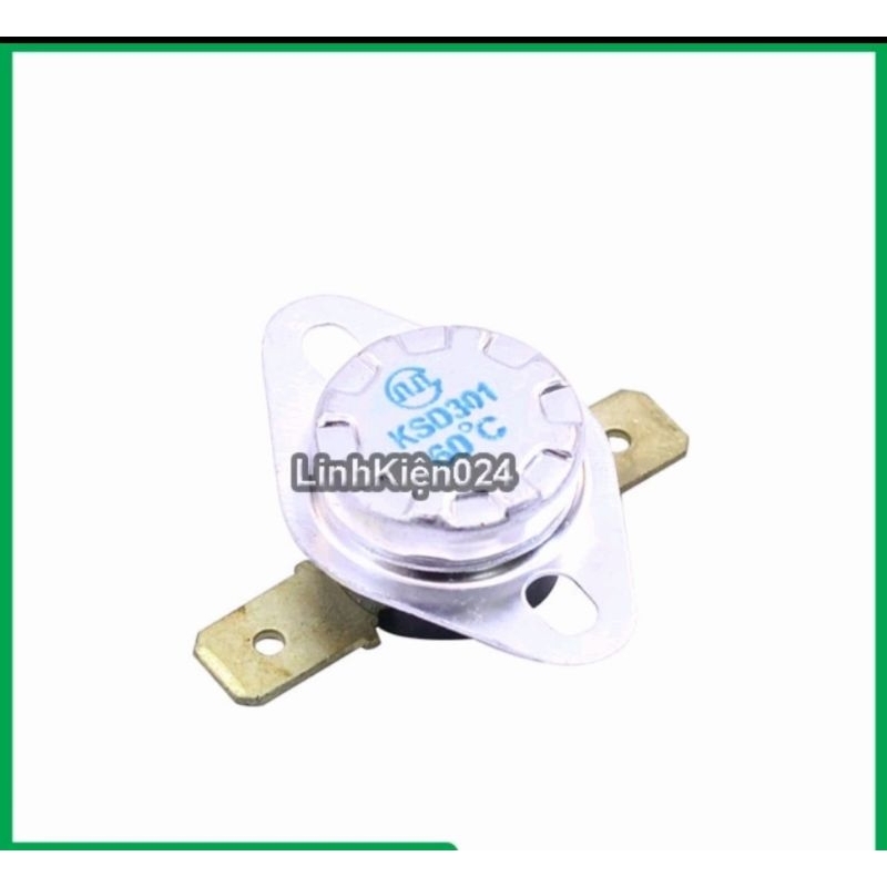 Relay Nhiệt KSD301(250V-10A) từ 100°C - 185°C