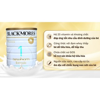 Sữa BLACKMORES Úc số 1 2 3 Sữa Bột Công Thức 900g