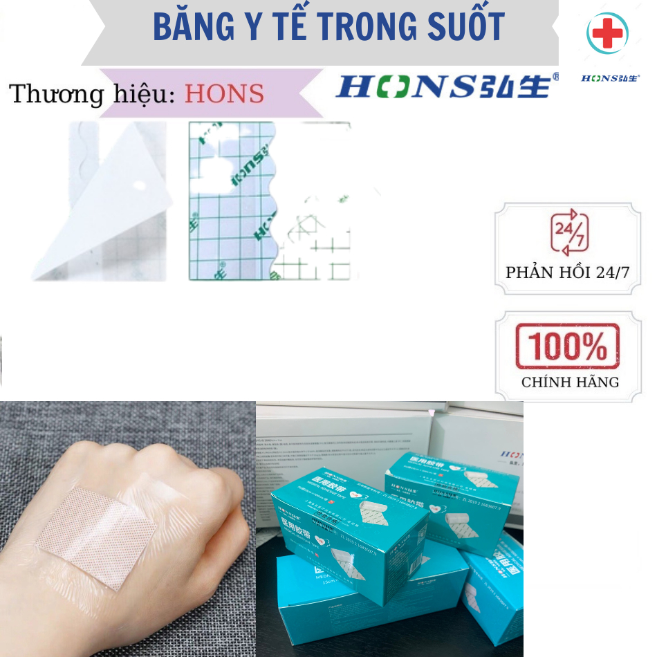 🌟 Cuộn Băng Dán Y Tế Chống Nước – Bảo Vệ Vết Thương Hở, Sau Mổ, Sau Phẫu Thuật 🌟