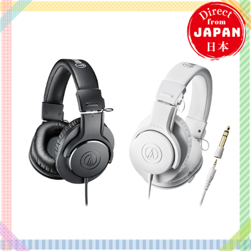 [audio-technica] Tai nghe kiểm âm chuyên nghiệp ATH₋M20x Đen/Trắng【Trực tiếp từ Nhật Bản】