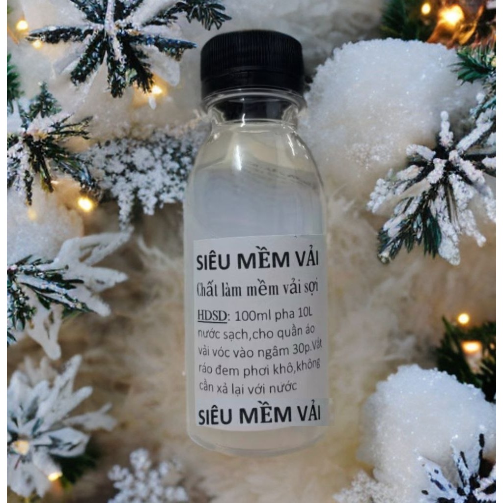 Siêu Mềm Vải - Chất Làm Mềm Vải Sợi- Mềm Vải - Sả vải