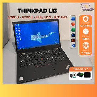  Laptop Lenovo Thinkpad L13 G1 I5-10210U 8GB 512GB 13.3inch FHD IPS Mỏng nhẹ gọn siêu bền pin trâu,phím gõ tốt BH12T 