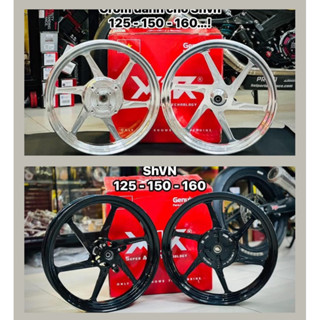 Mâm X1R 6 cây mẫu Cnc Crom cho ShVN 125i - 150i - 160i !
