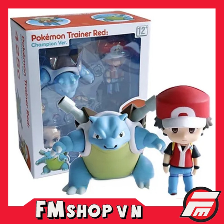 (BL ) MÔ HÌNH NHÂN VẬT NENDOROID 425C TRAINER POKEMON RED