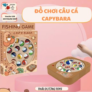 Đồ chơi câu cá cabibara ( Ảnh Tự Chụp).Capybara mini-đồ chơi câu cá cho bé.Bộ câu cá cho bé