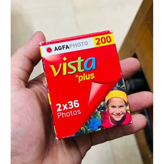  Combo pack 2 cuộn Vista Agfa 200 36exp date 03 2007 film 35mm outdate 