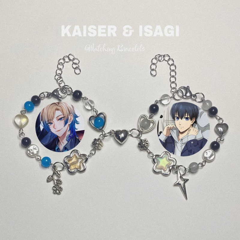 Vòng tay đôi Kaiser & Isagi | Kaiser and Isagi Matching Bracelets